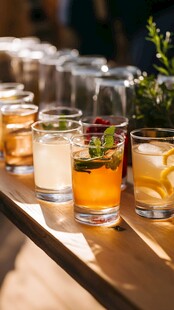 自助餐酒水饮料