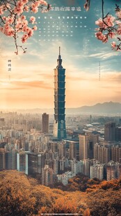 港澳台地标海报