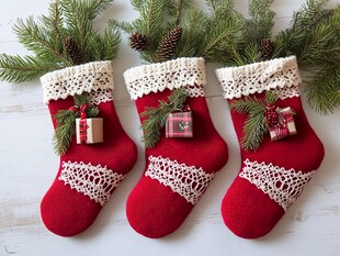 红色圣诞袜