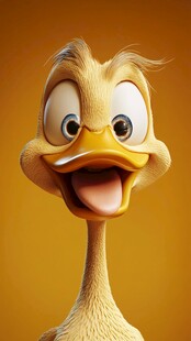 创意卡通鸭