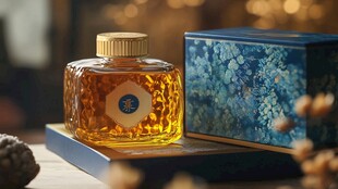 百花蜂蜜包装设计