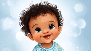 原创卡通小宝宝