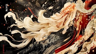 不知火包装插画