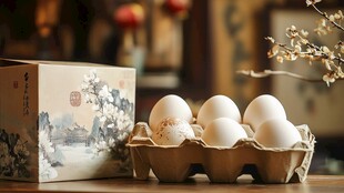 中式鸡蛋礼盒