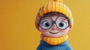 情绪拟人3d元素