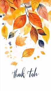 感谢信海报感恩节