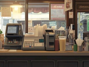 快餐小店场景