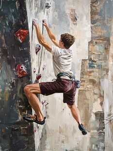 攀岩运动攀岩墙