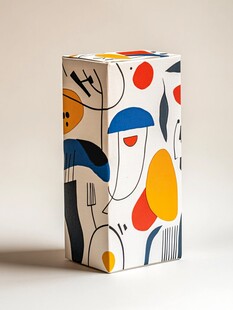 餐饮文创插图包装盒