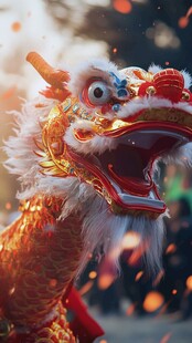 舞龙舞狮壁纸