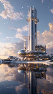 科技风智慧建筑