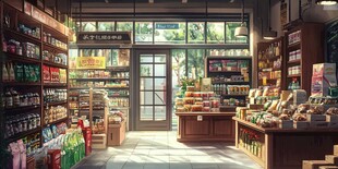 杂货店小卖部
