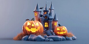 万圣节美陈素材