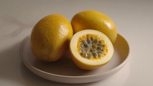 棚拍黄金百香果