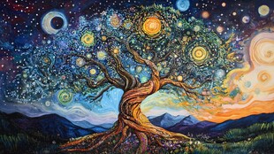 连接天地人神之树