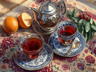 俄罗斯茶文化