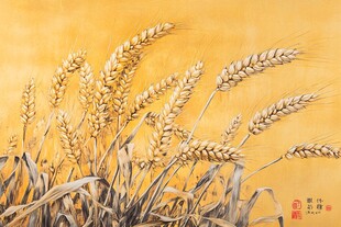 小麦壁画