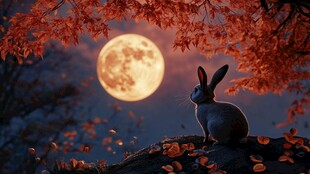 中秋月兔