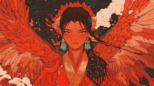 不知火包装插画