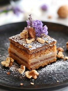 主食美味甜食甜的甜点