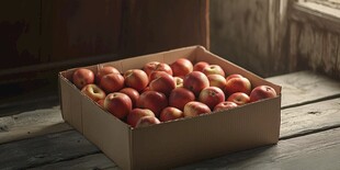 装箱苹果熟了苹果素材