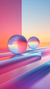 创意图案设计渐变球形