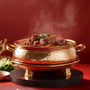 铜锅筋头巴脑牛肉