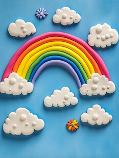 云朵彩虹