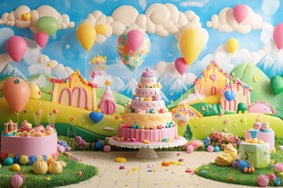 生日派对美陈装饰