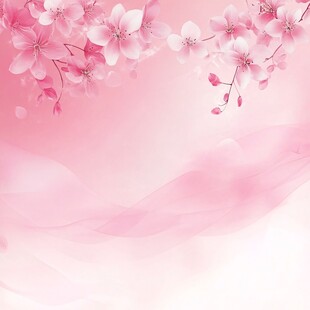 粉色桃花背景