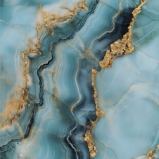 抽象金色线条大理石纹