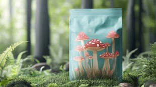 蘑菇包装设计