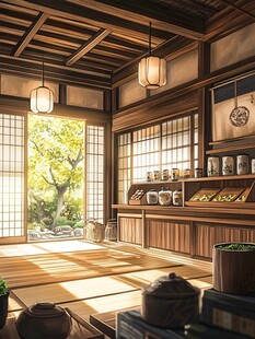 日式风格场景
