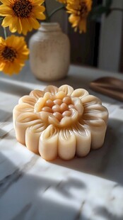 冰皮芒果味月饼