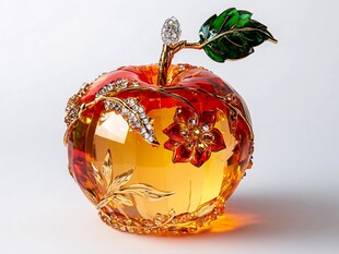 琉璃苹果工艺品