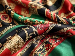 绚丽高端地产绸缎