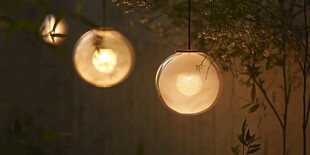 日式餐厅民宿装饰竹灯