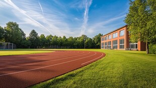 学校运动场图片下载