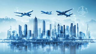 智慧城市科技背景