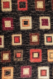 抽象纹理拼接布纹地毯