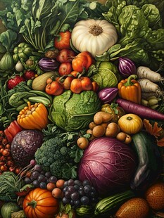蔬菜装饰画