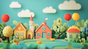 3d立体插画风格