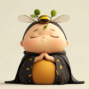 原创卡通小蜜蜂