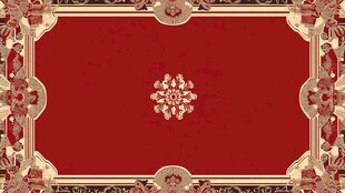 红金色欧式背景