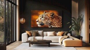 豹纹装饰画