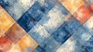 蓝色橙色纹理背景