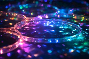 灯带梦幻彩灯光影