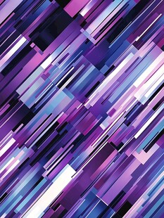 紫色科技线条格纹素材