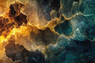 肌理彩色流体背景墙