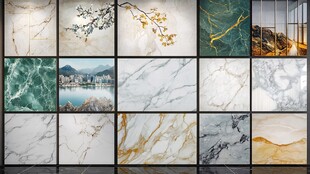 岩板产品形象画